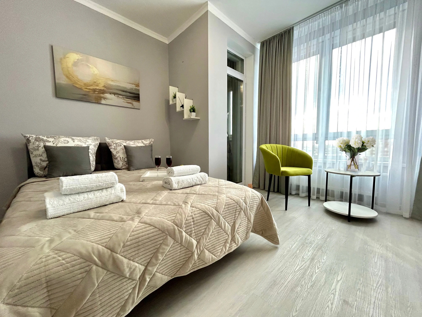 Апартаменты FSF Шикарная Студия с Уникальным Видом