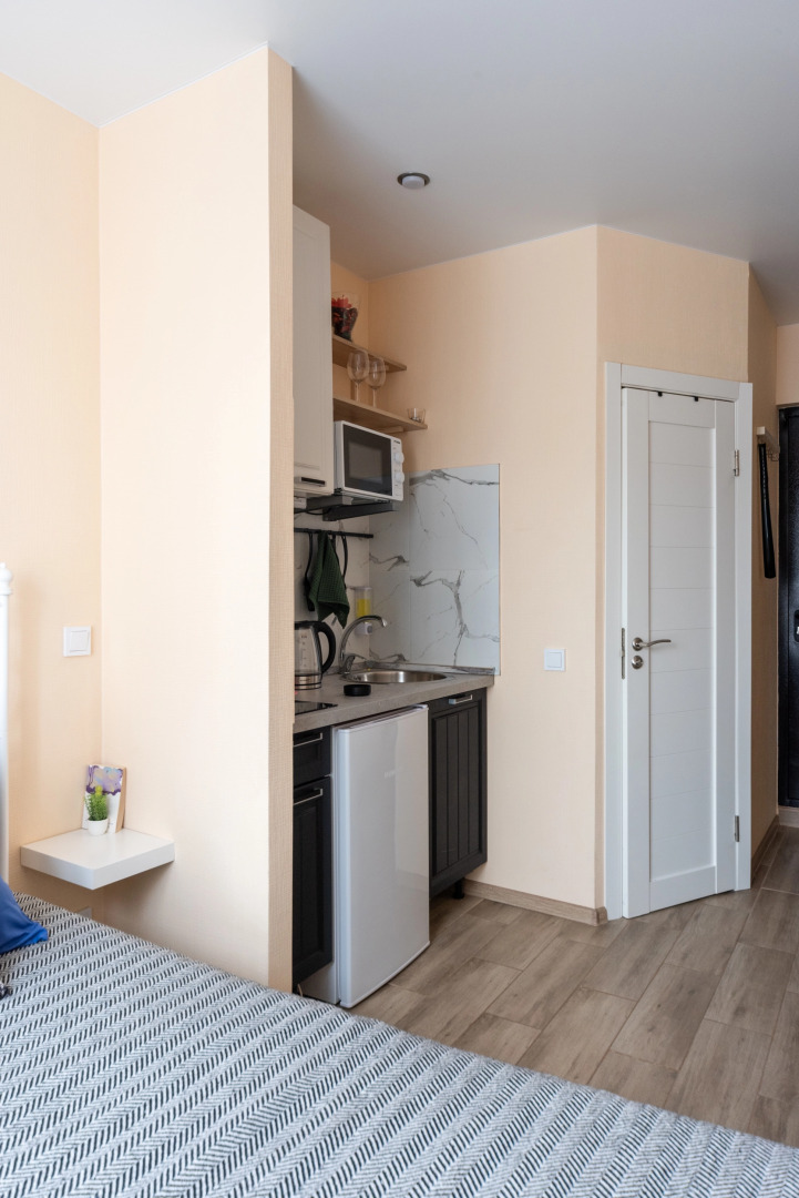 Студия с панорамными окнами