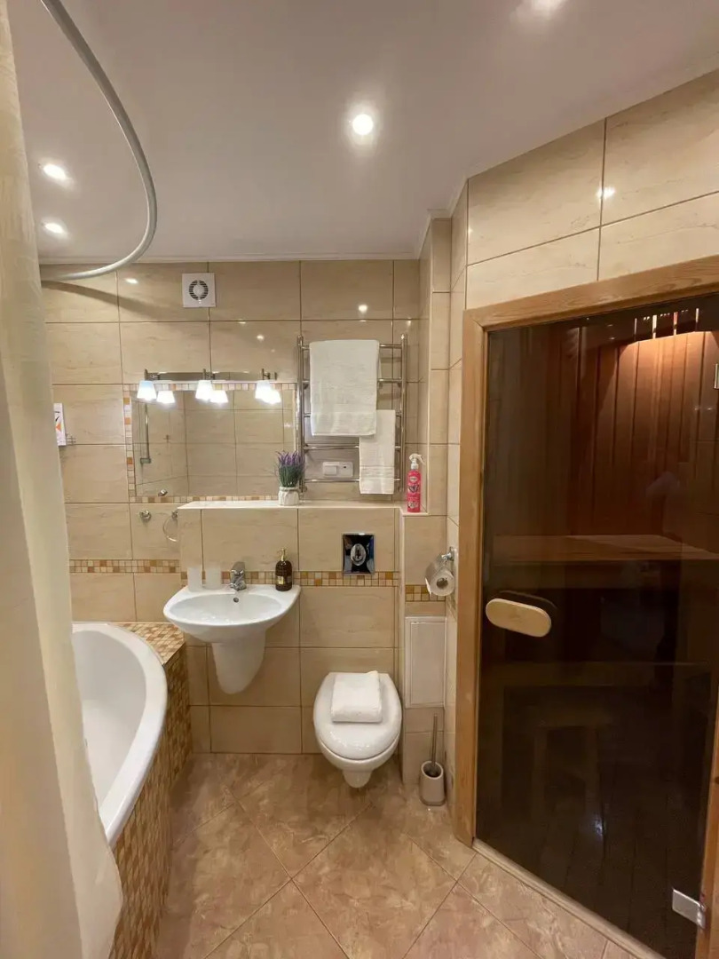 Квартира Двухкомнатная с сауной у Верхнего озера