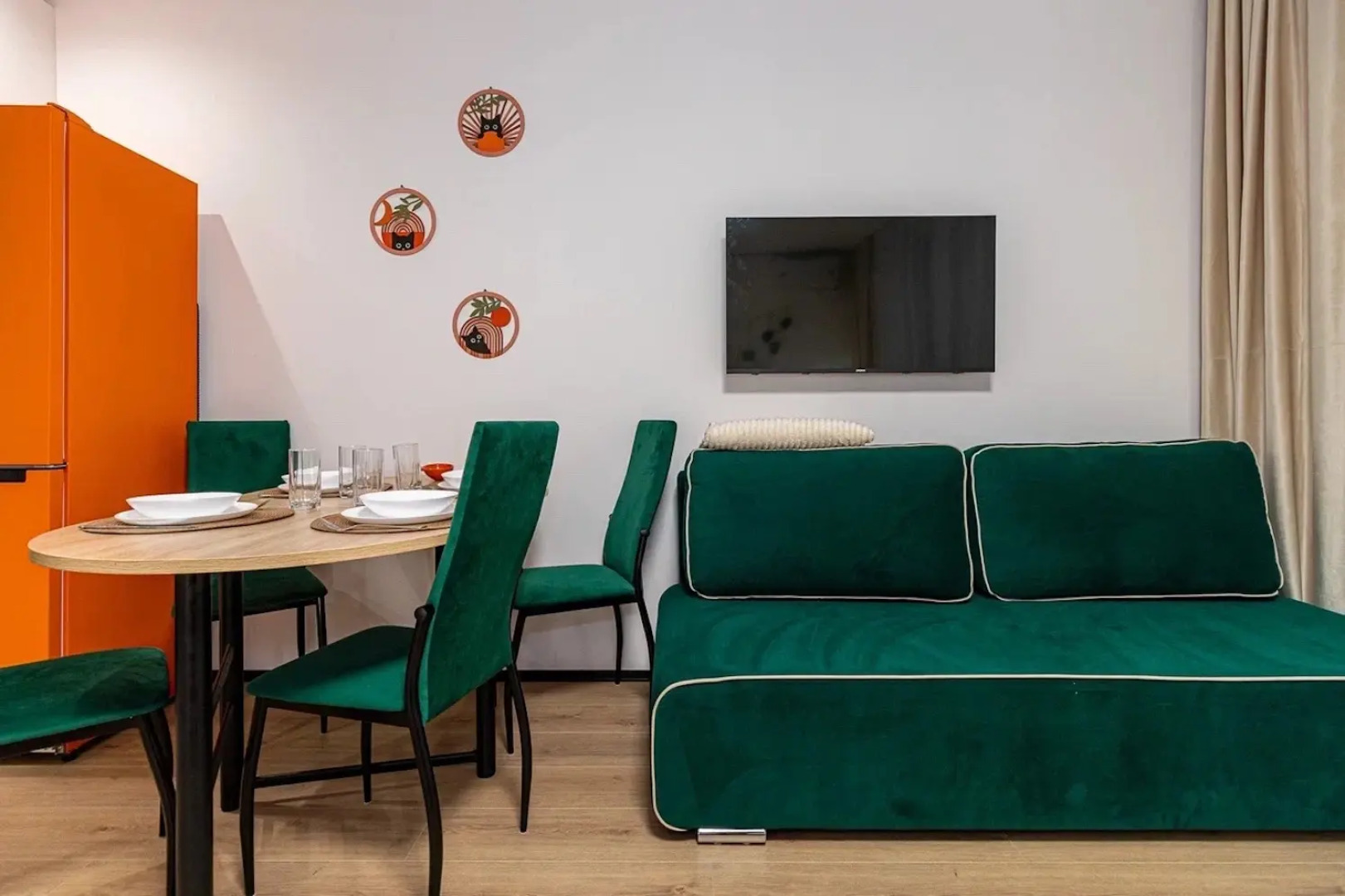 Квартира Семейная студия в ЖК Самолет