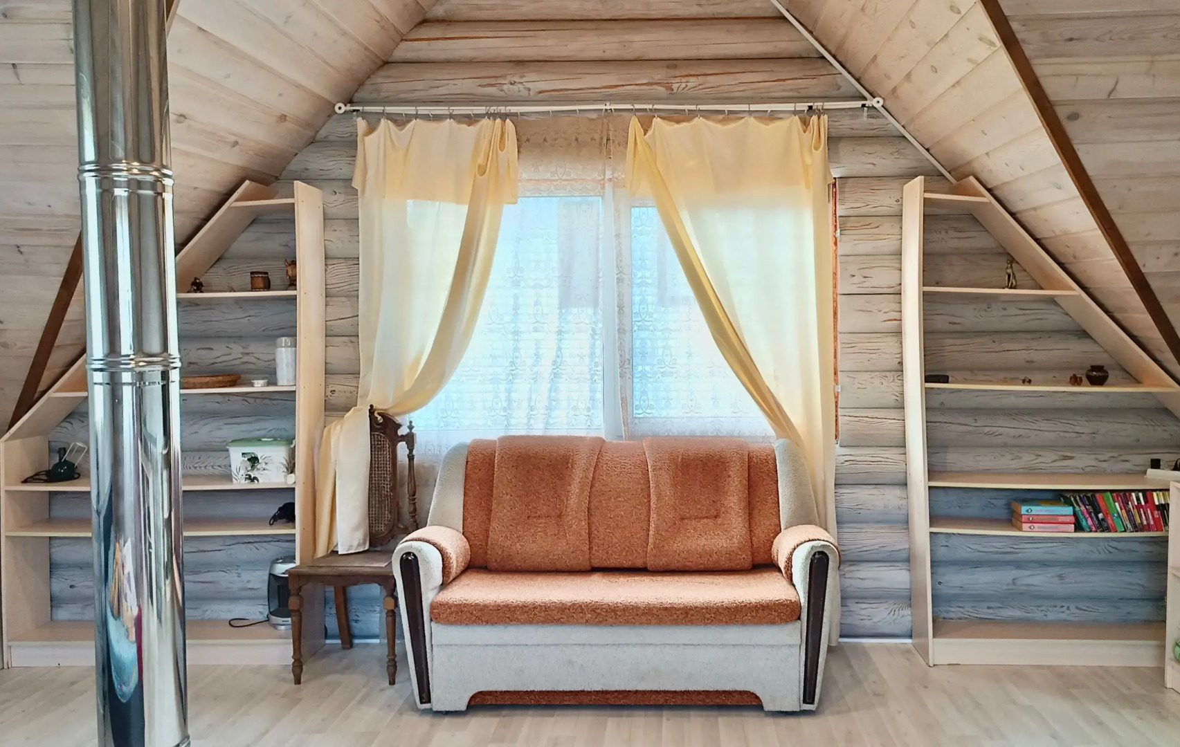 Частный Дом с баней на дровах