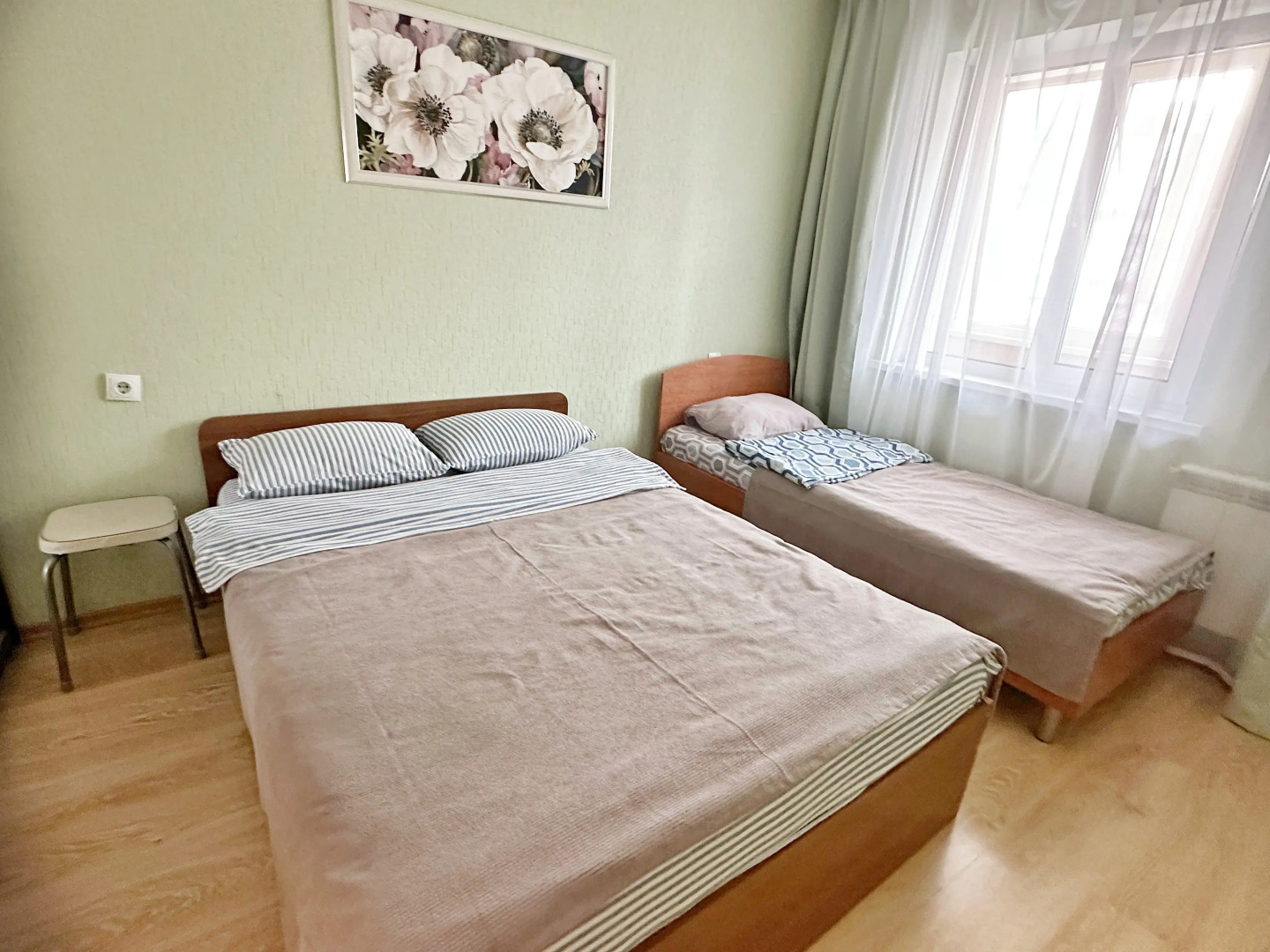 Квартира Двухкомнатная в 10 минутах пешком от набережной