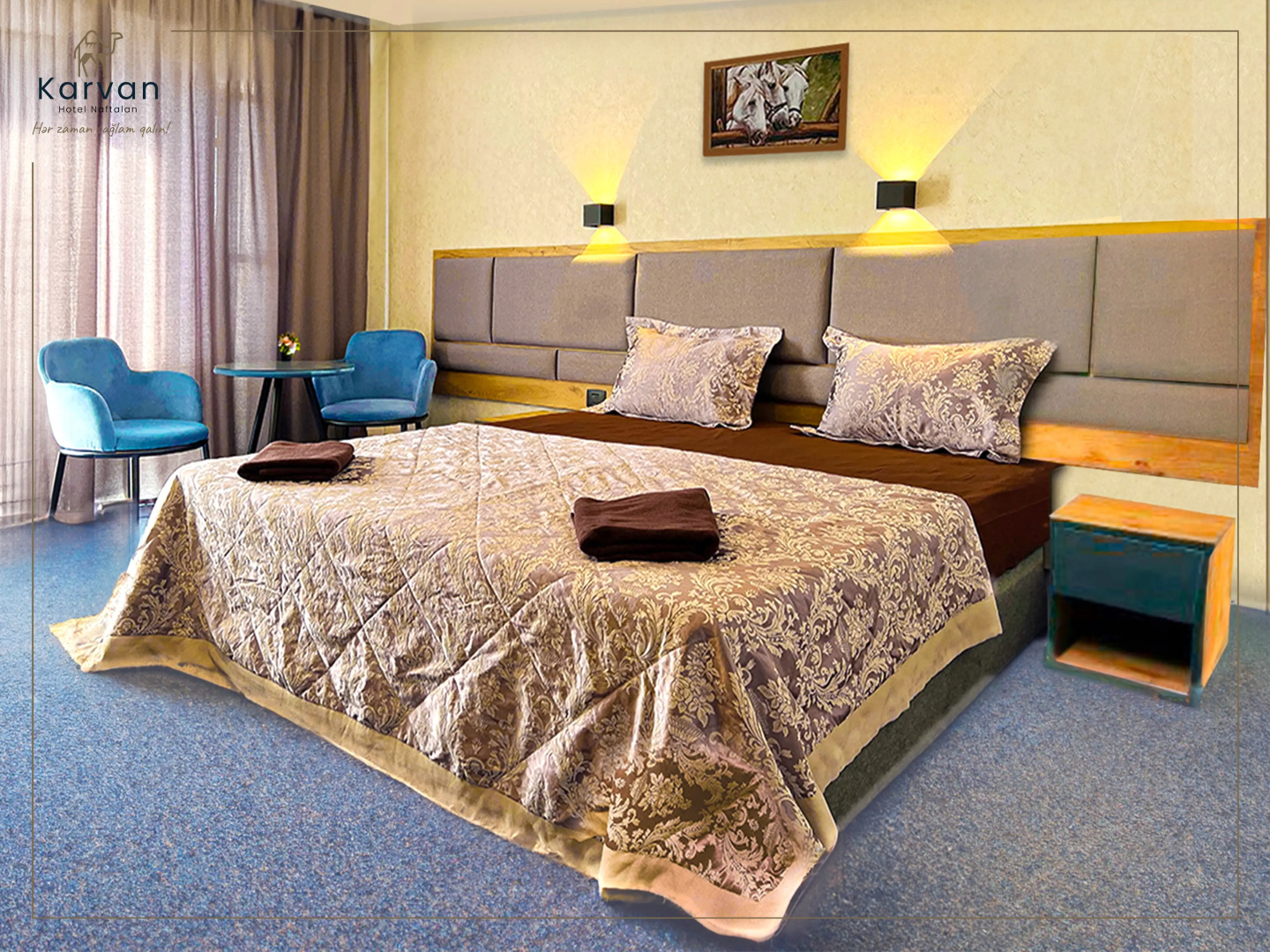 Отель Karvan Hotel Sanatorium Naftalan