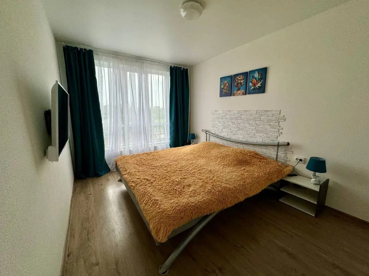 Апартаменты с современным ремонтом в новом Апарт-отеле “Начало"