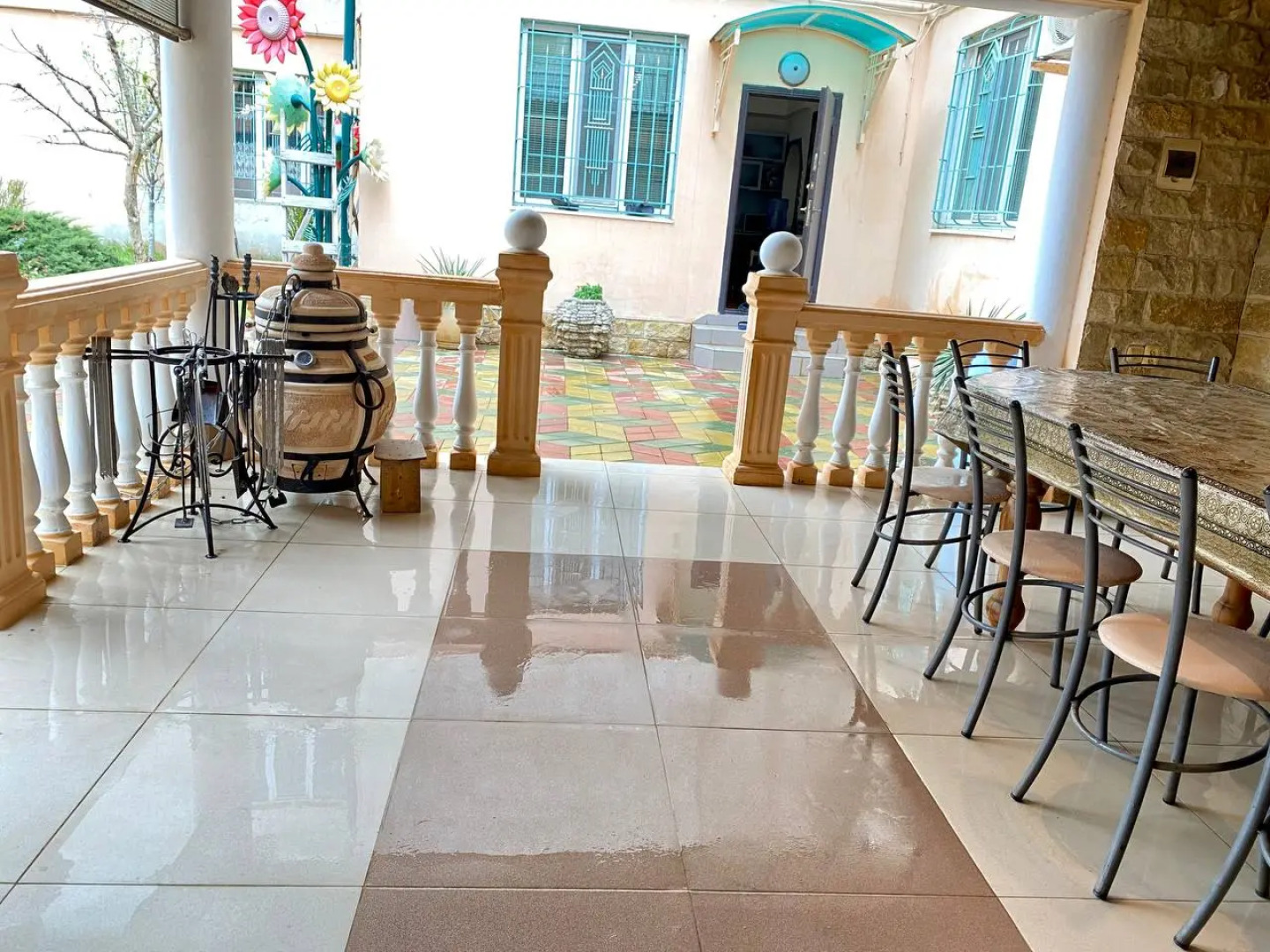 Апартаменты с собственным двором