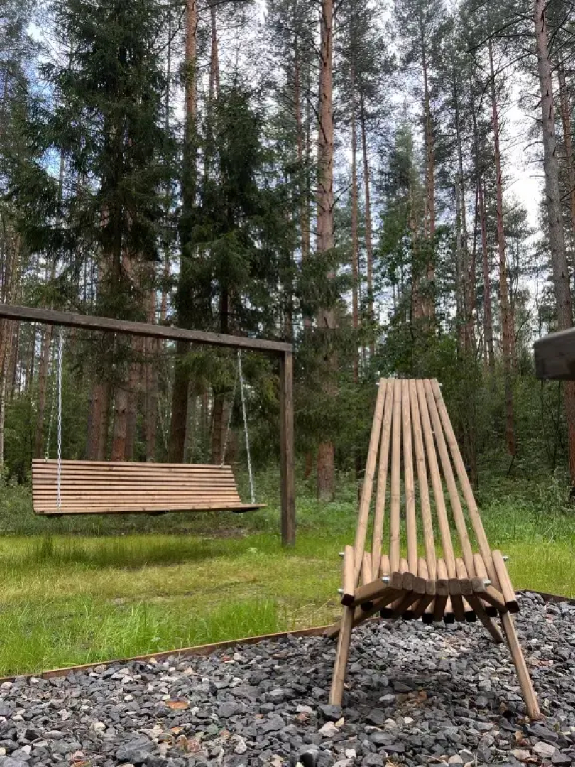 Частный Дом в Лесу с Террассой