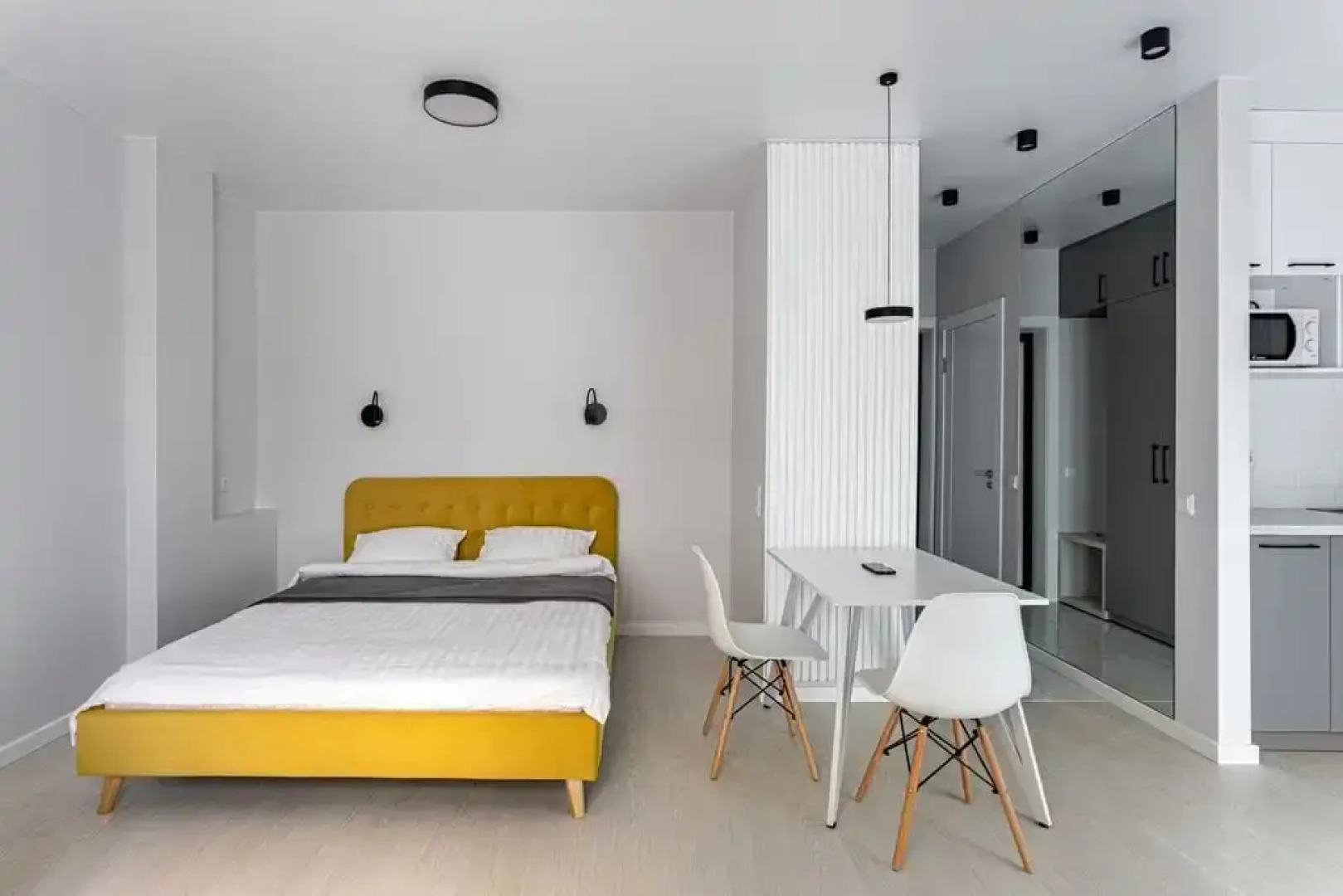 Квартира Студия Ladgorna в ЖК "Парк Челюскинцев"