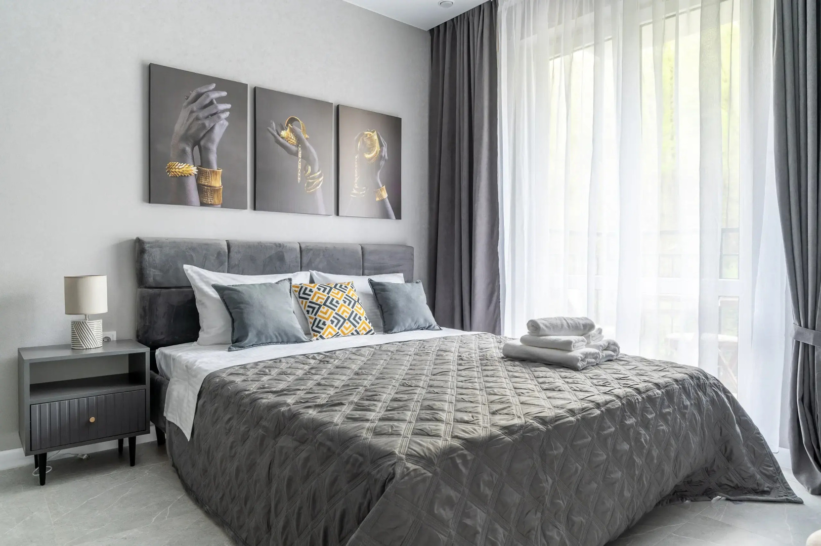 Апартаменты Лаванда УК Атмосфера с Видом на Горы