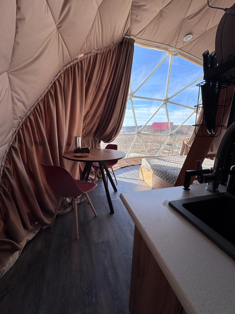 Глэмпинг Залив Силы