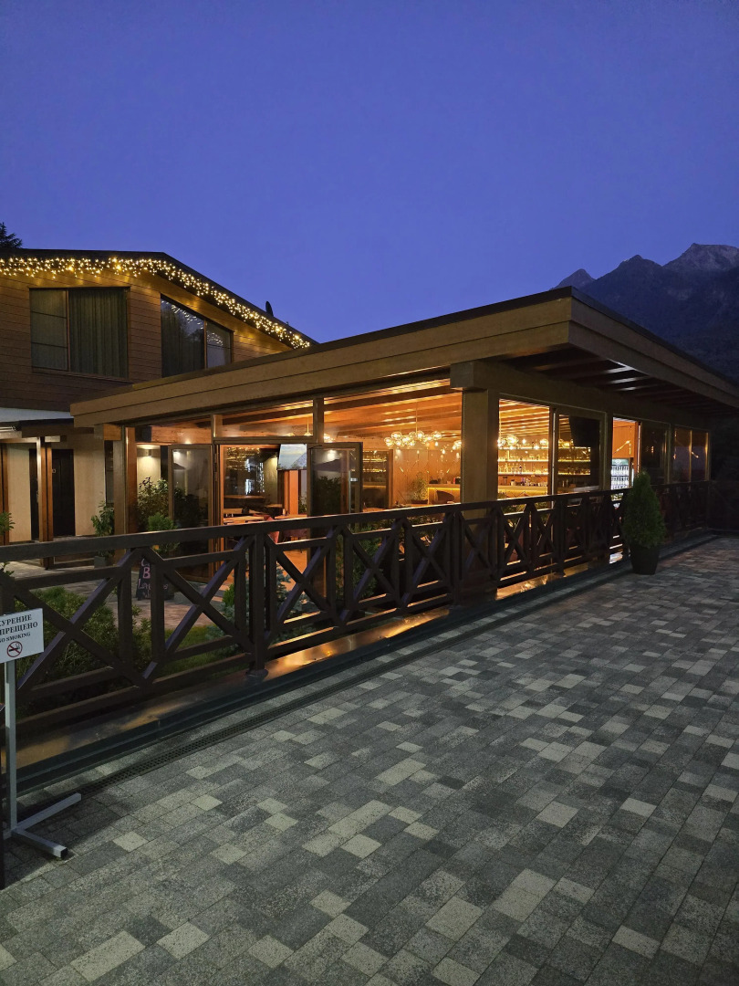 Апартаменты Панорама Ачишхо номер Superior с балконом и видом на горы