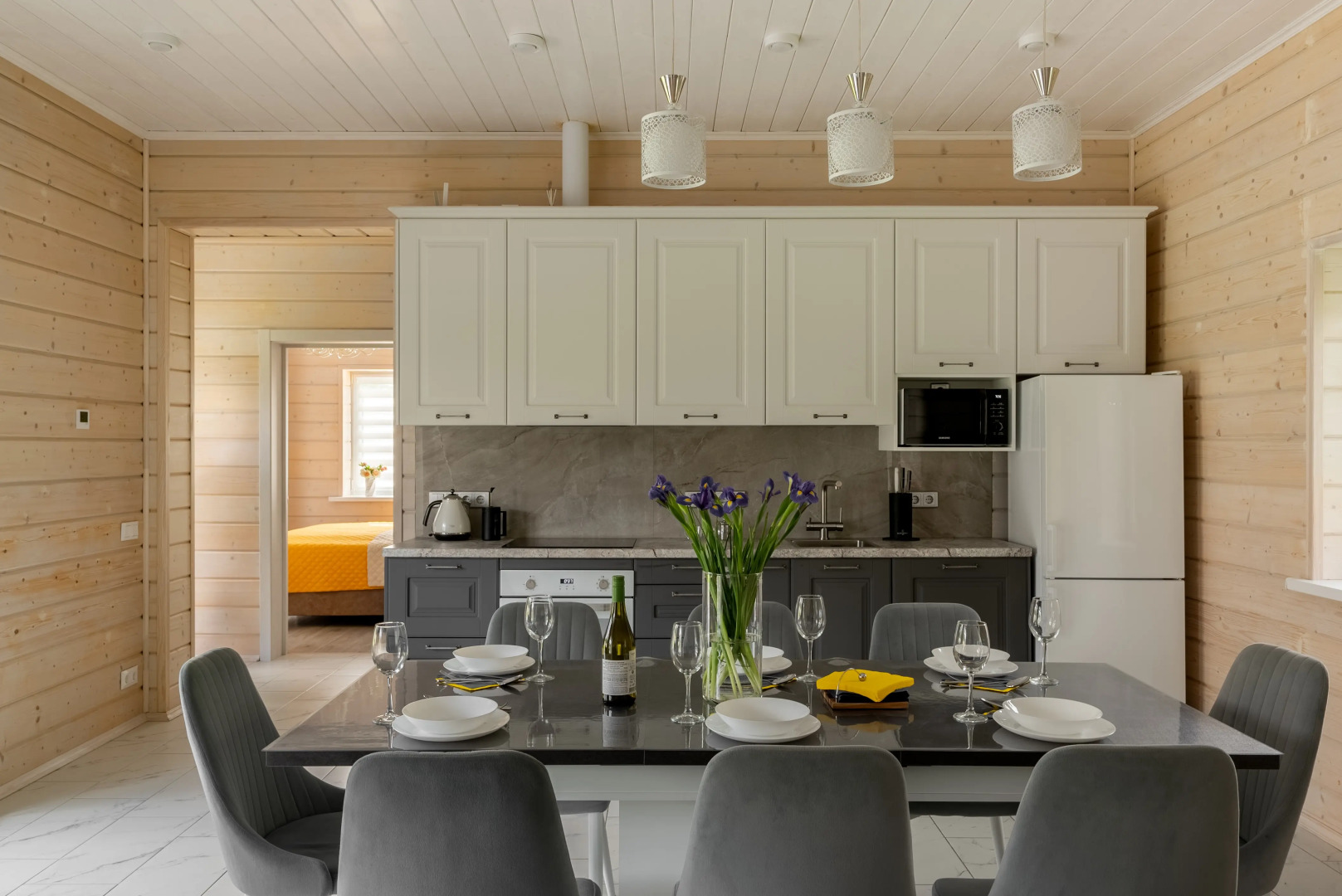 Частный дом Коттедж у озера на Речной