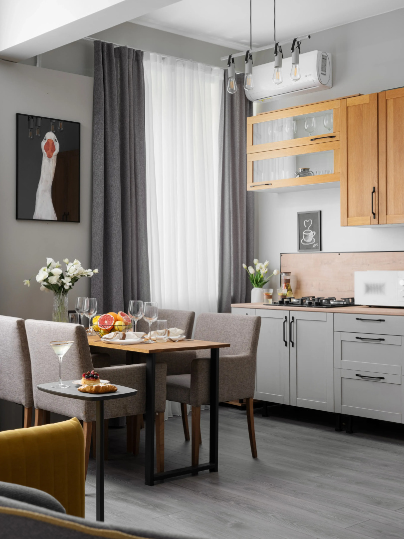 Квартира GM Apartments с видом на Набережную и Котельническую высотку