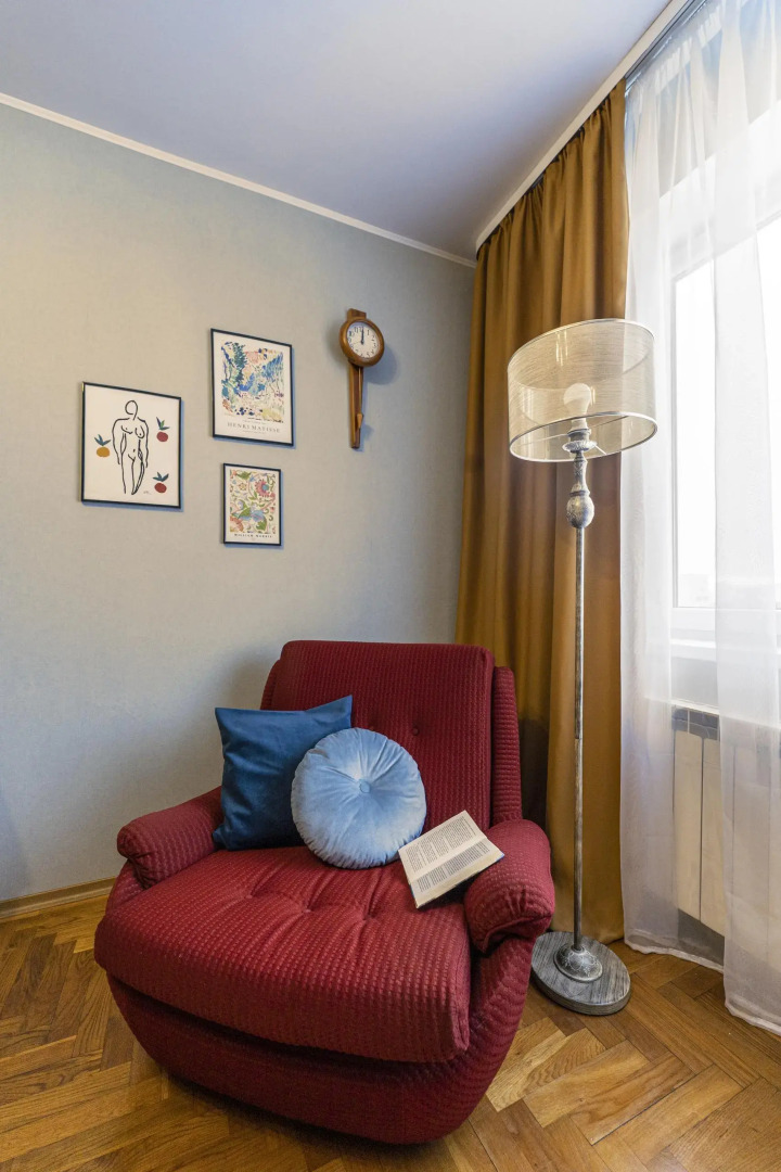 Апартаменты трёхкомнатные рядом с рыбной деревней