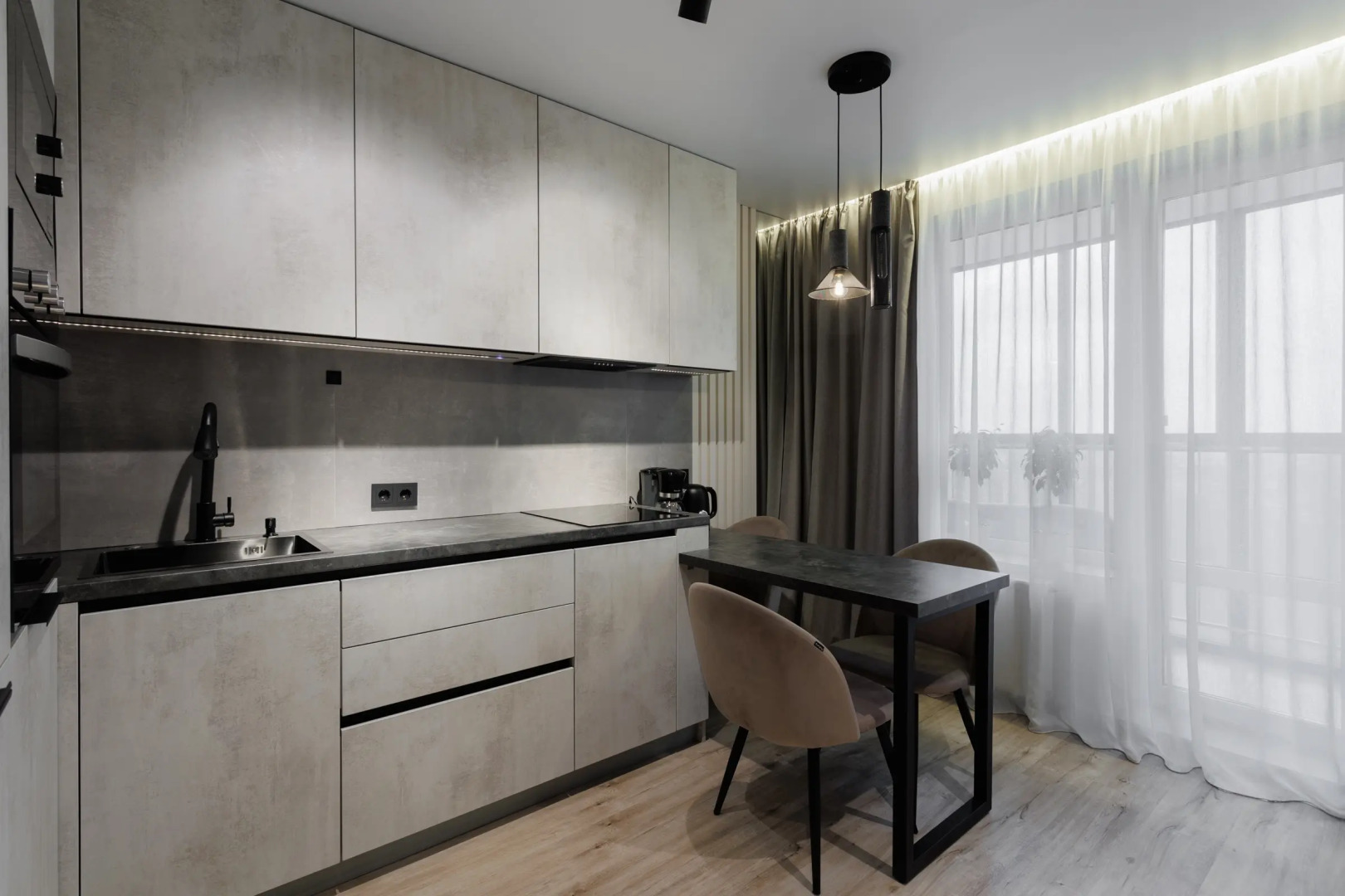 Квартира Студия Премиум Класса с Видом на Город