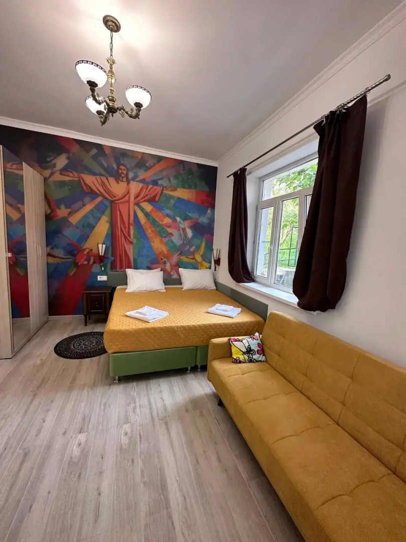 Апартаменты Рио со своим двориком и мангалом