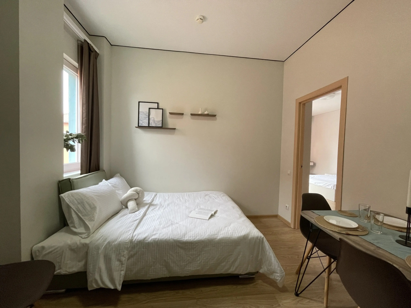 Апартаменты с бассейном и рядом с морем