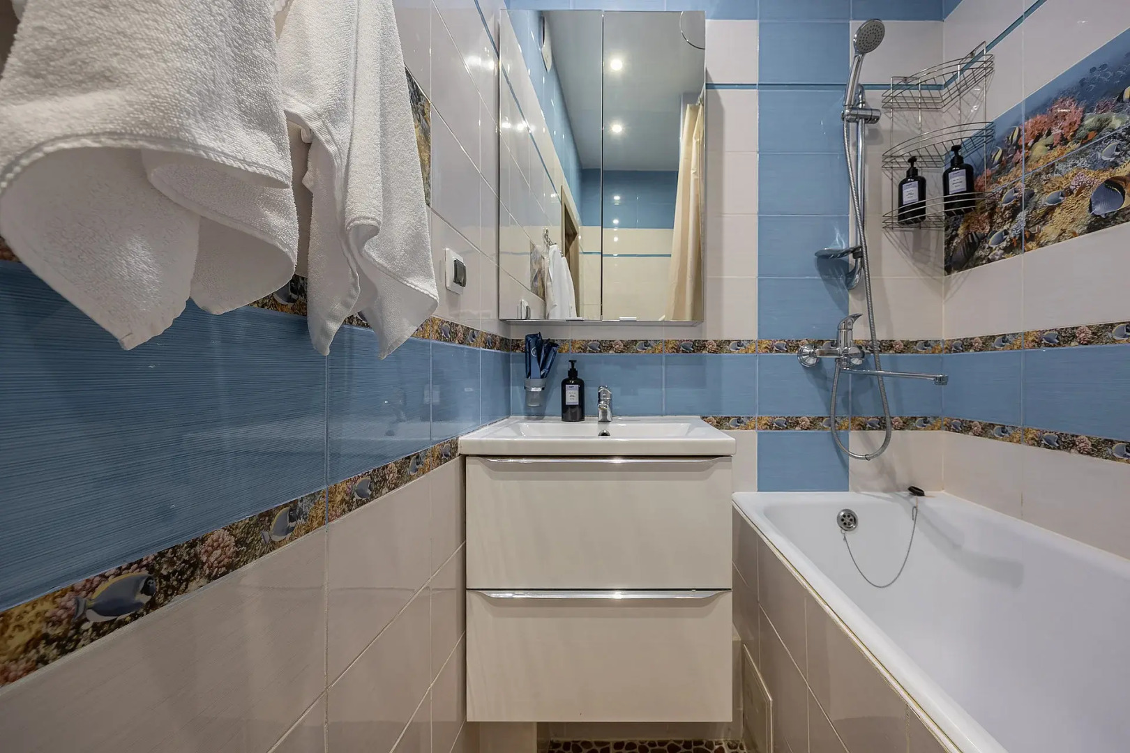 Апартаменты с двумя спальнями, в центре города, у канатной дороги