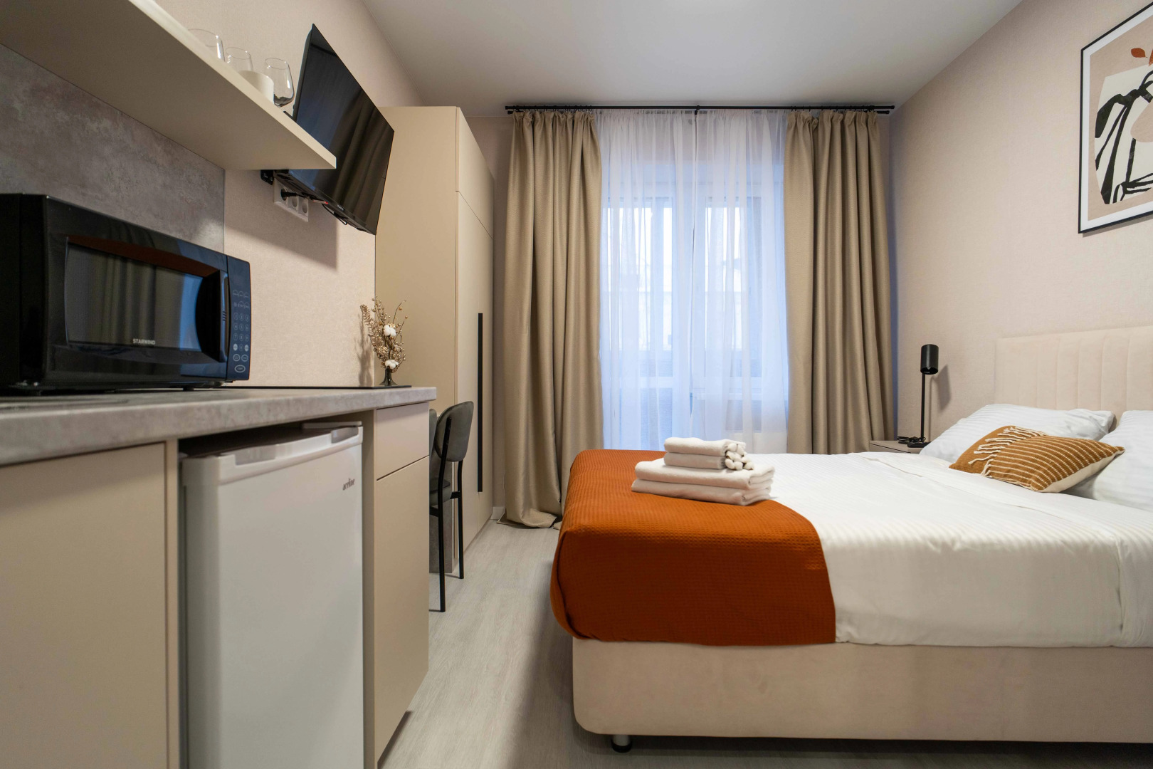 Апартаменты студия на Ватутина