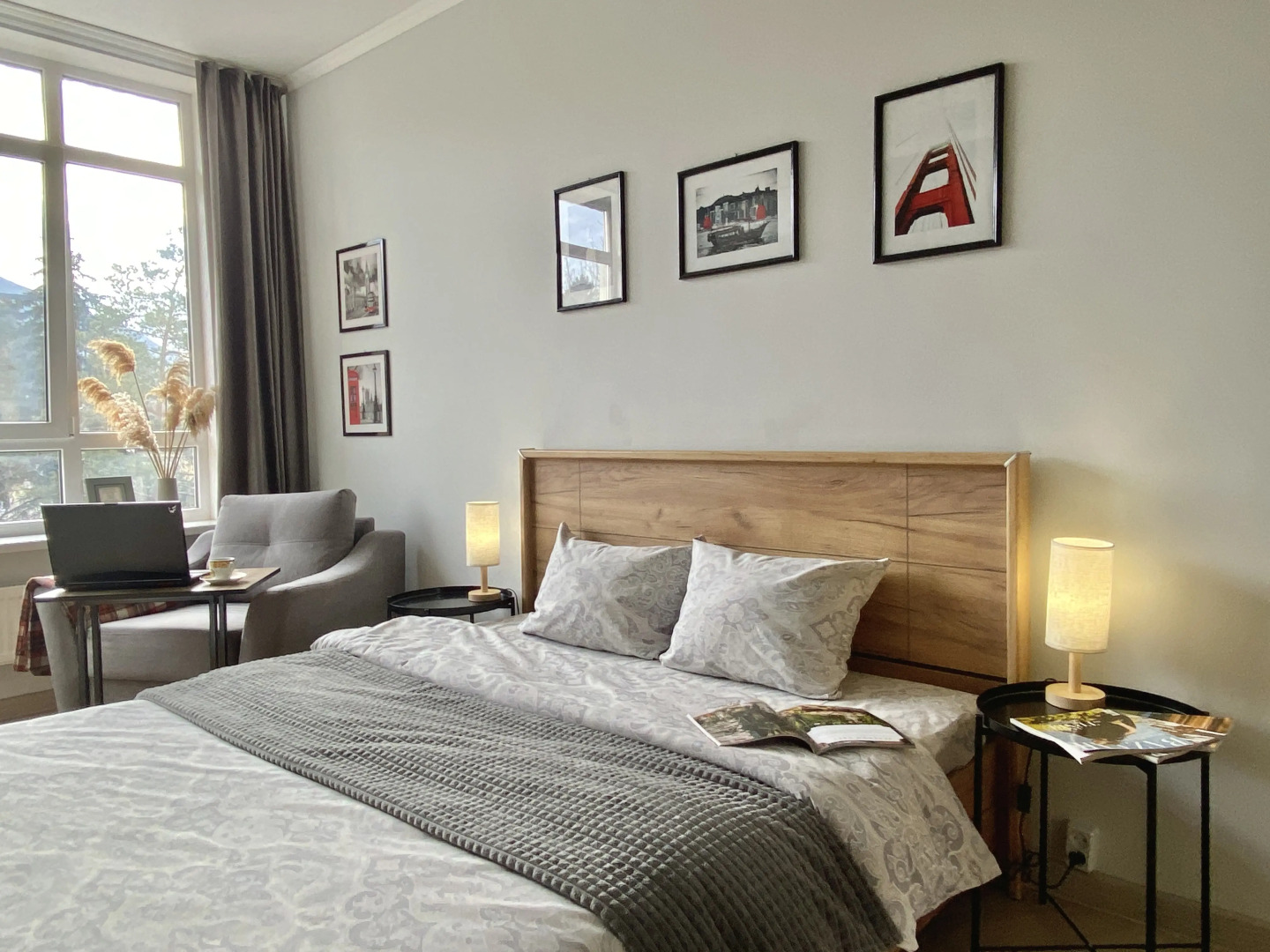 Апартаменты Однокомнатная квартира с видом на Машук