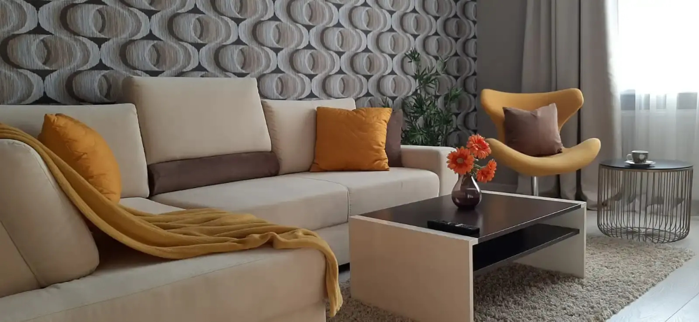 Апартаменты новые двухкомнатные  в центральном районе