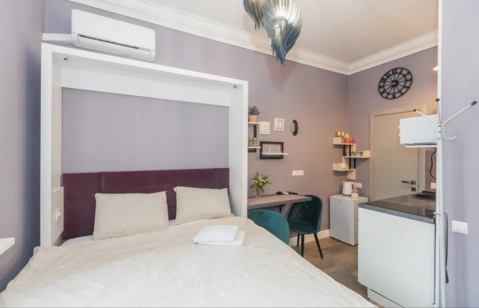 Апартаменты Rose Golden у метро Окружная