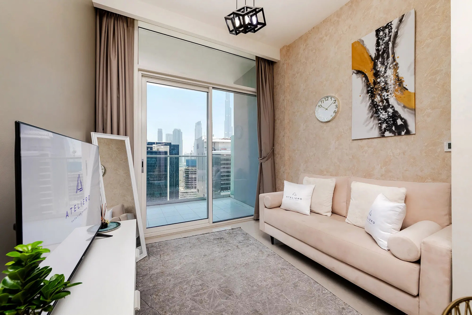 Апартаменты Damac Vera 1br With Downtown & Burj Khalifa View