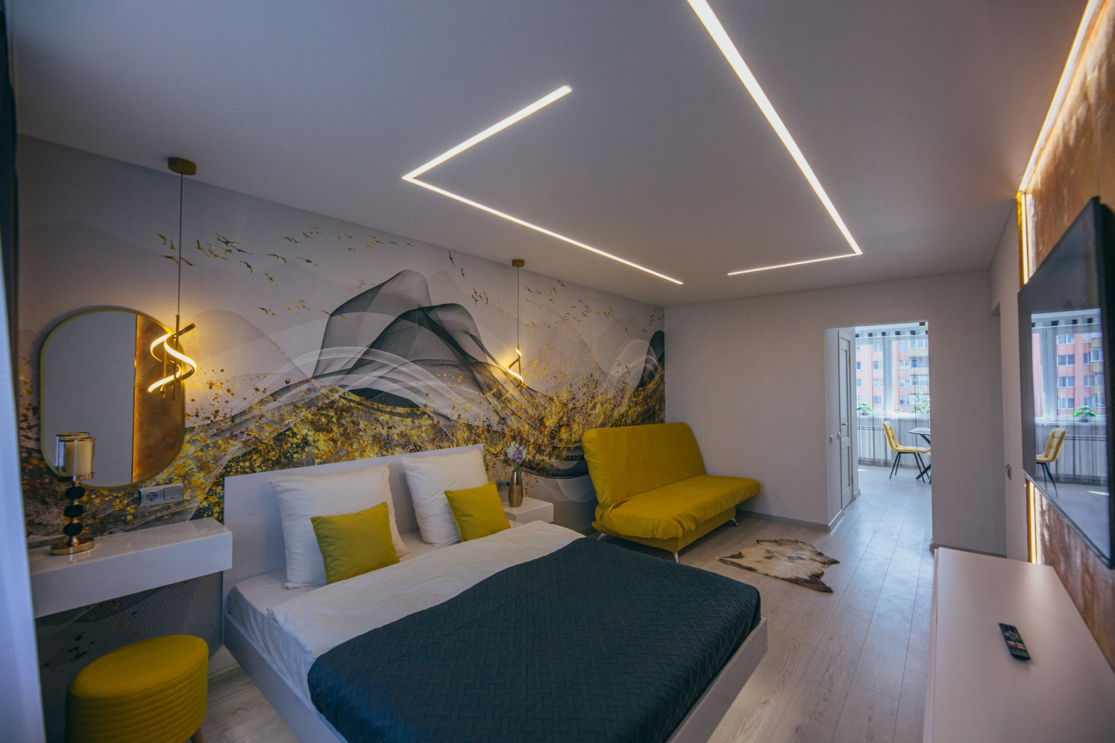 Апартаменты Уютная дизайнерская квартира в центре города