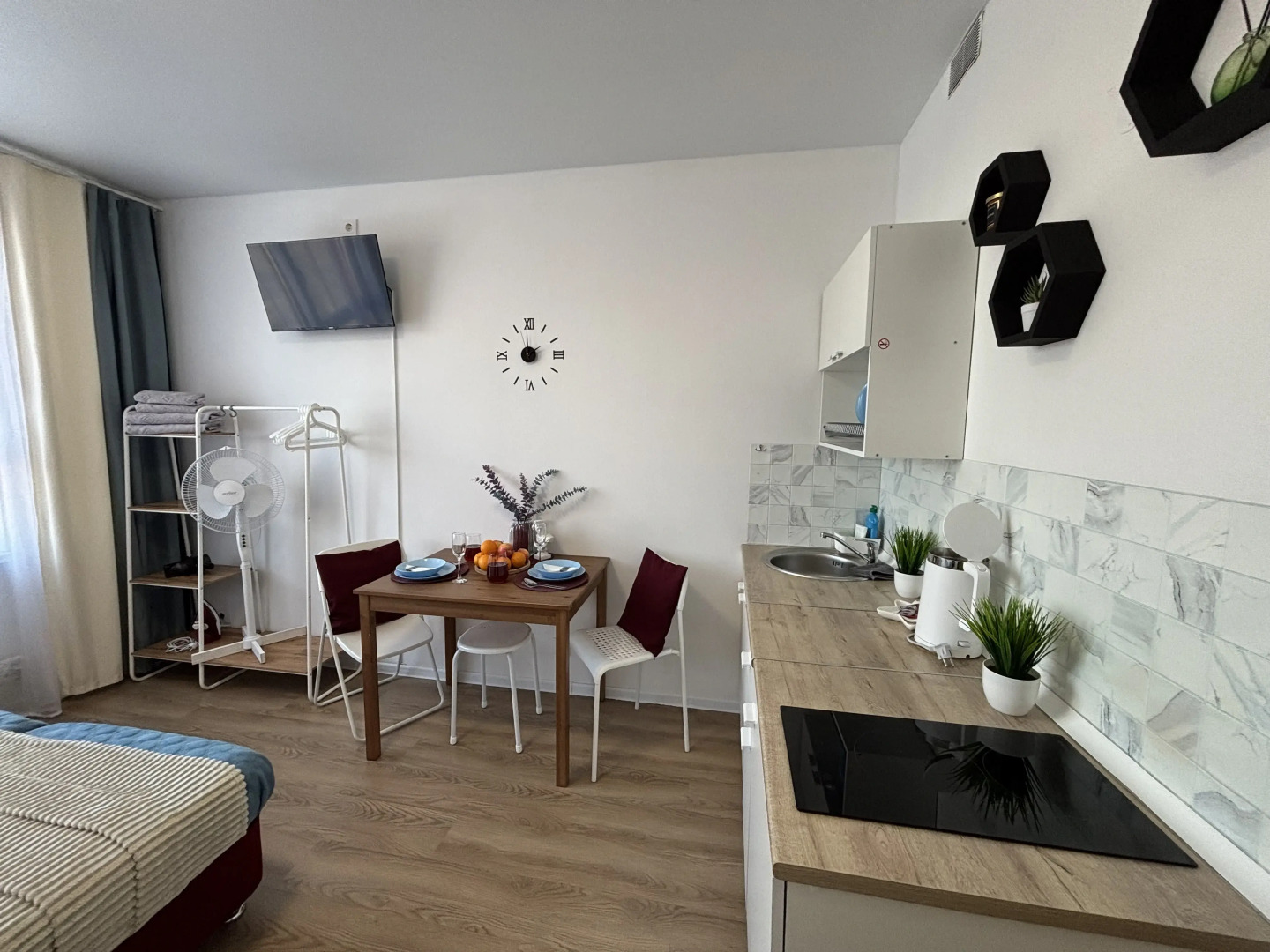 Апартаменты Двухместные для Пары и Семей для Командировочных