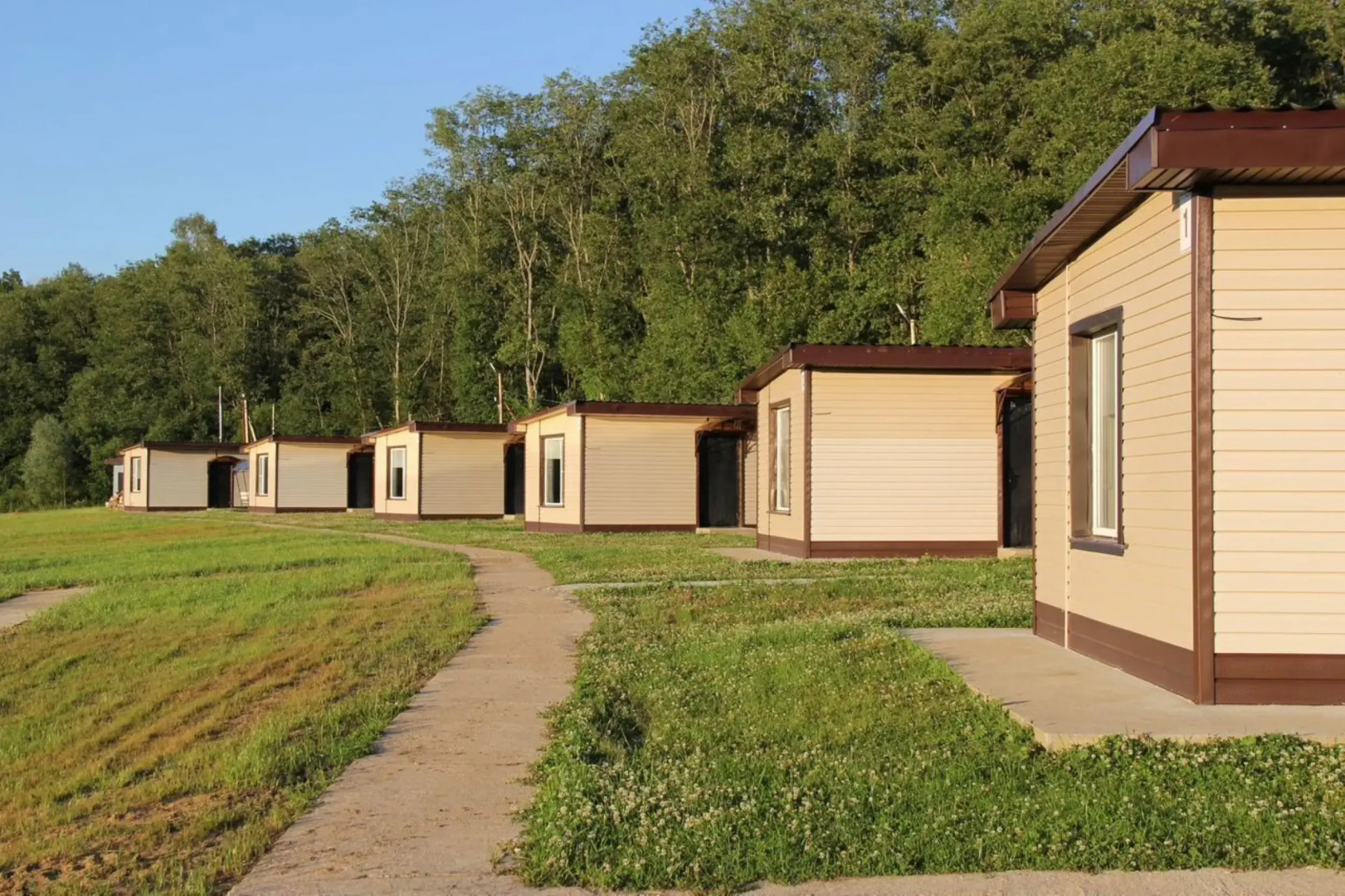 Частный дом в леcу рядом с Вязьмой у peки