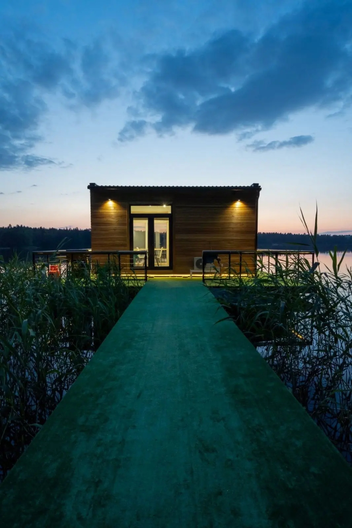 Частный Дом на Воде Озеро Таир