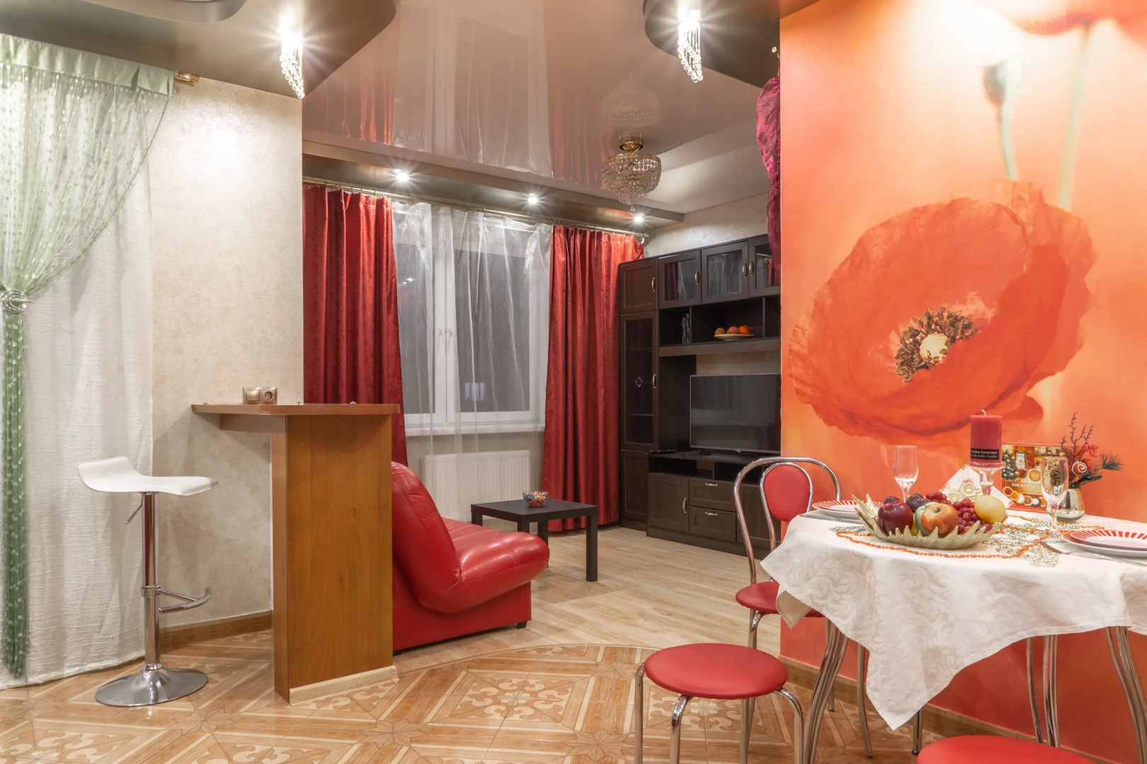 Апартаменты Студия с маками