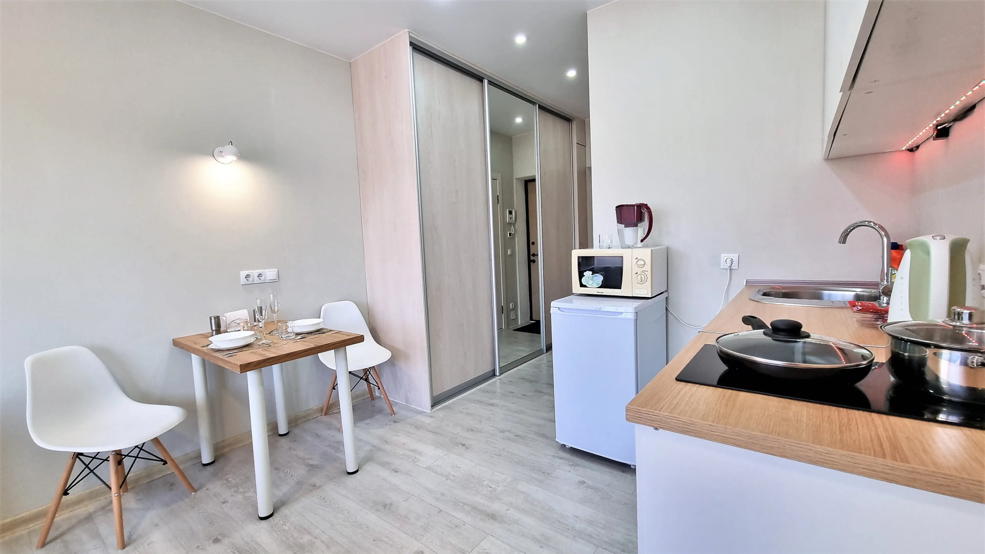 Апартаменты-студия в ЖК "Новин"