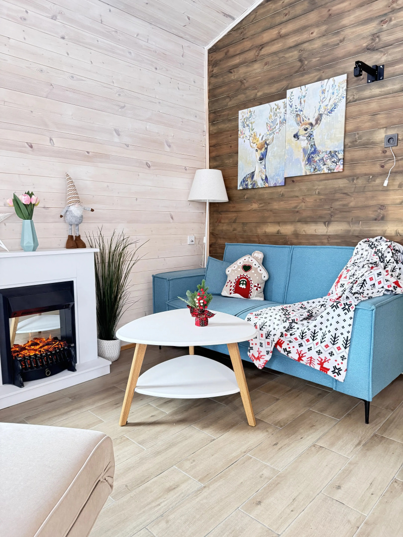 Частный дом Пpоcтopный с Панорaмными Окнaми и Кpacивым Видом