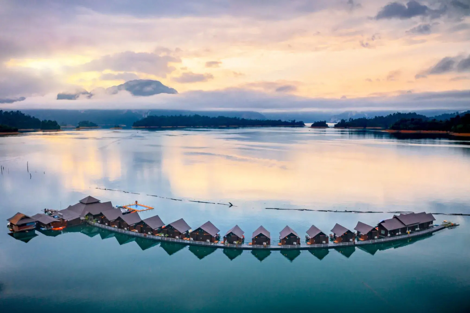 Отель 500Rai Floating Resort - Khao Sok National Park