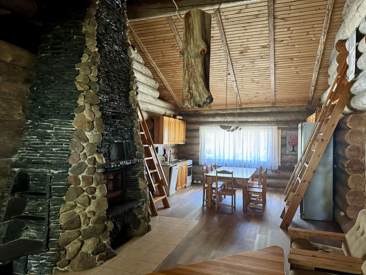 Коттедж Карелия Медвежка Комфорт с Видом на Озеро