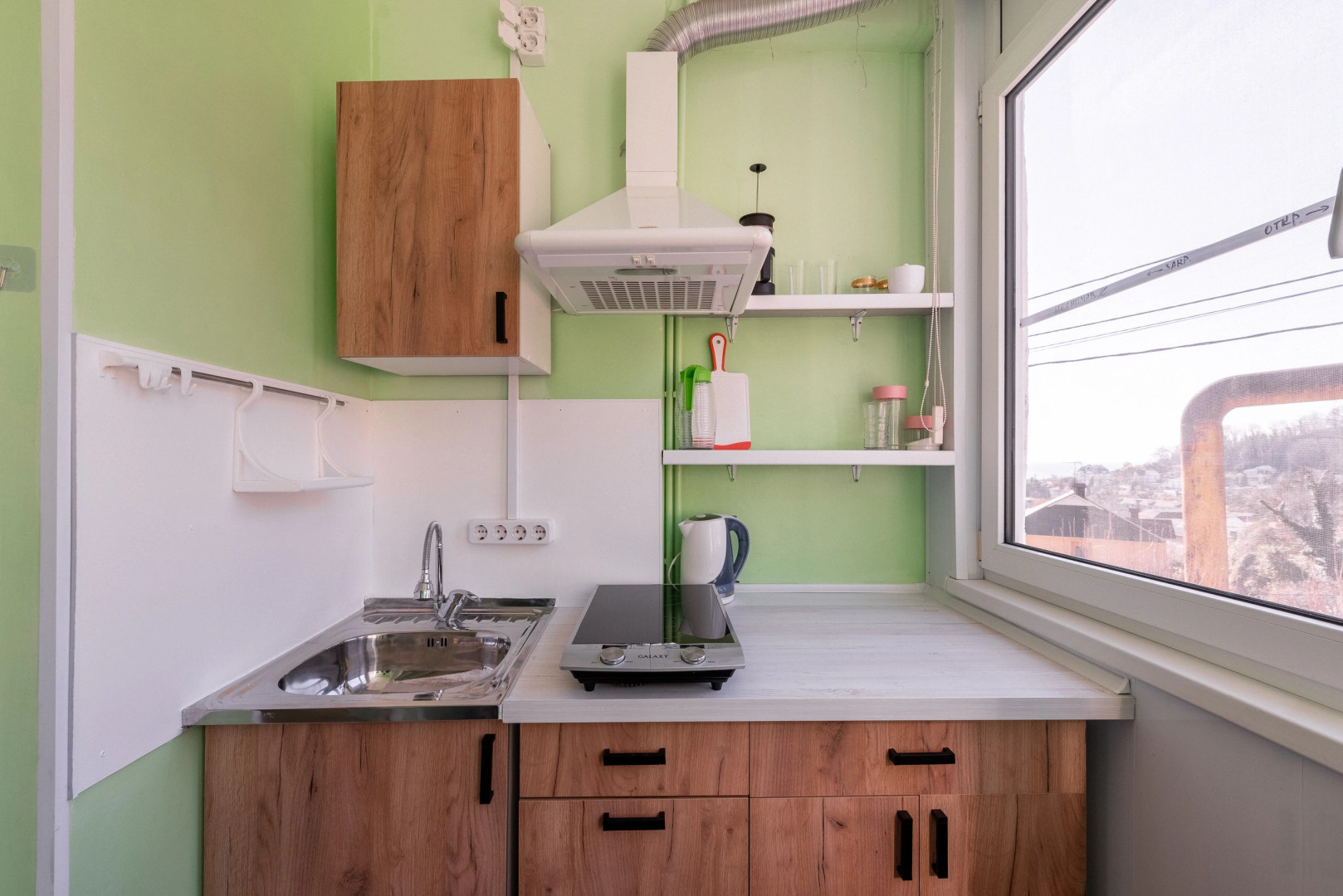 Квартира студия семейная уютная в частном доме в мкр. Кудепста