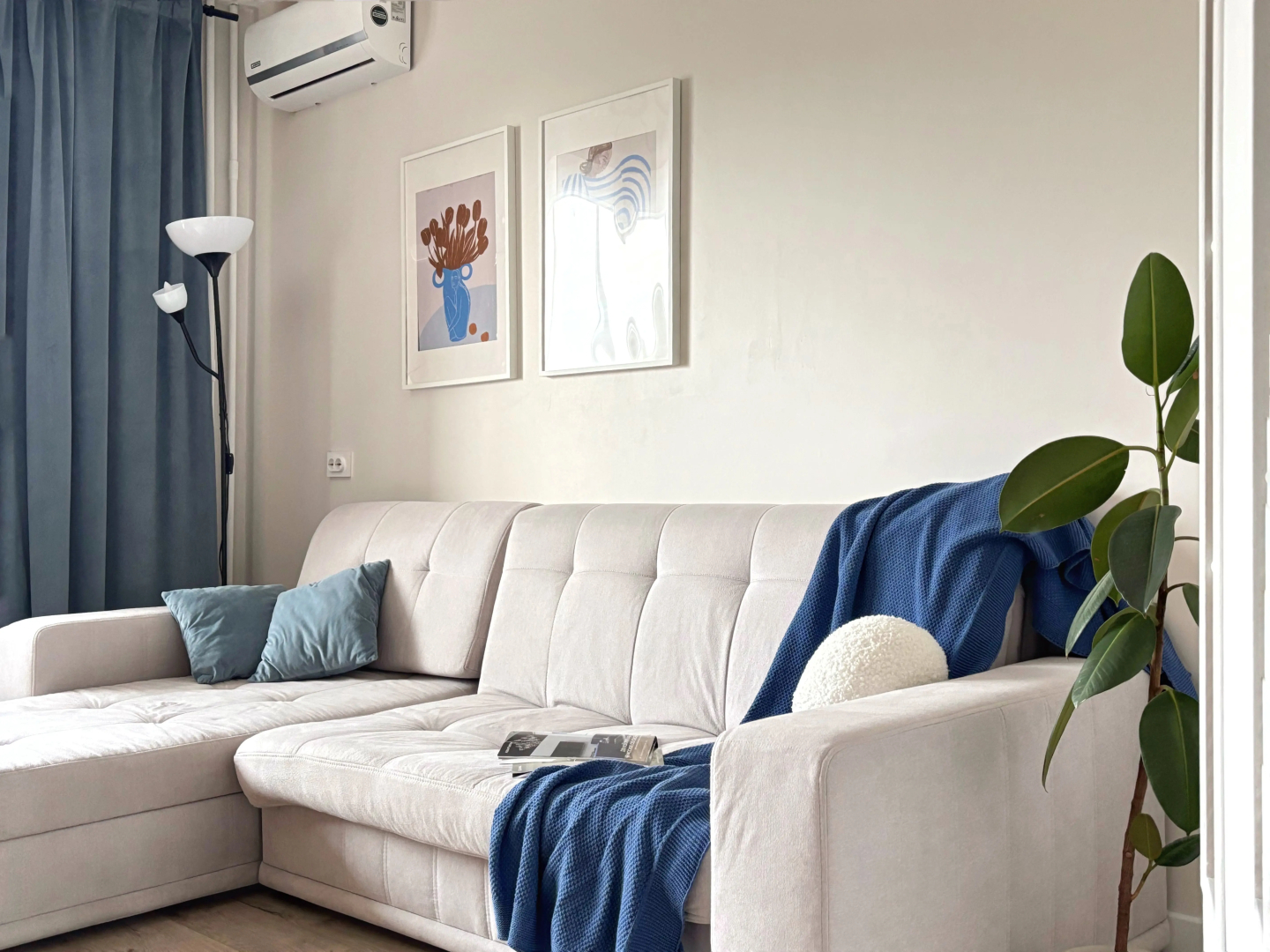 Квартира на Тополиной аллее с просторной кухней