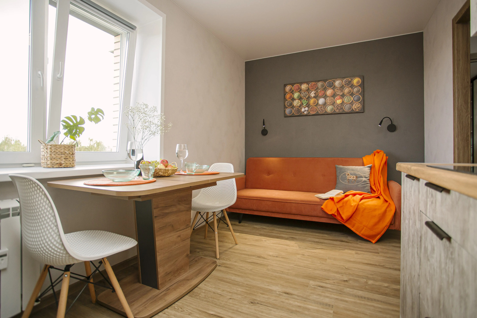 Апартаменты УК Атмоcфеpа с шикарным видом на город