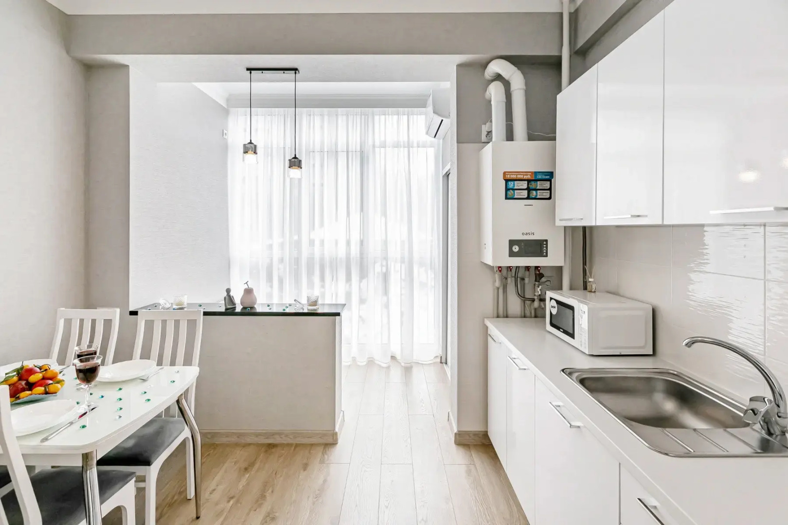 Апартаменты Двухкомнатная квартира у парка