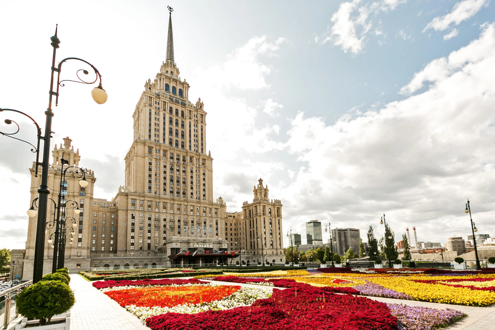 Historical tower on Kutuzovsky
