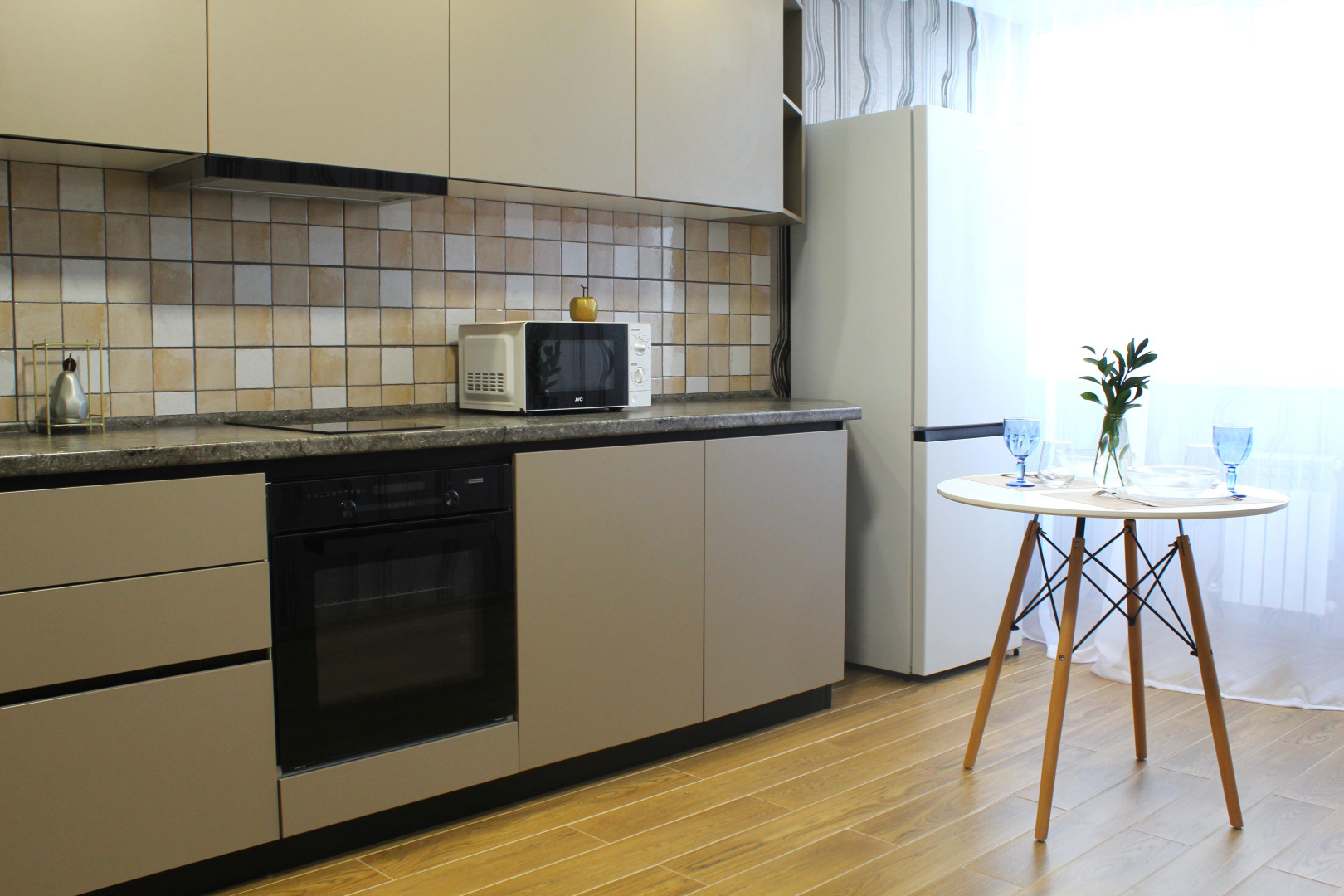 Апартаменты Apato Светлая студия с Завораживающим видом на город