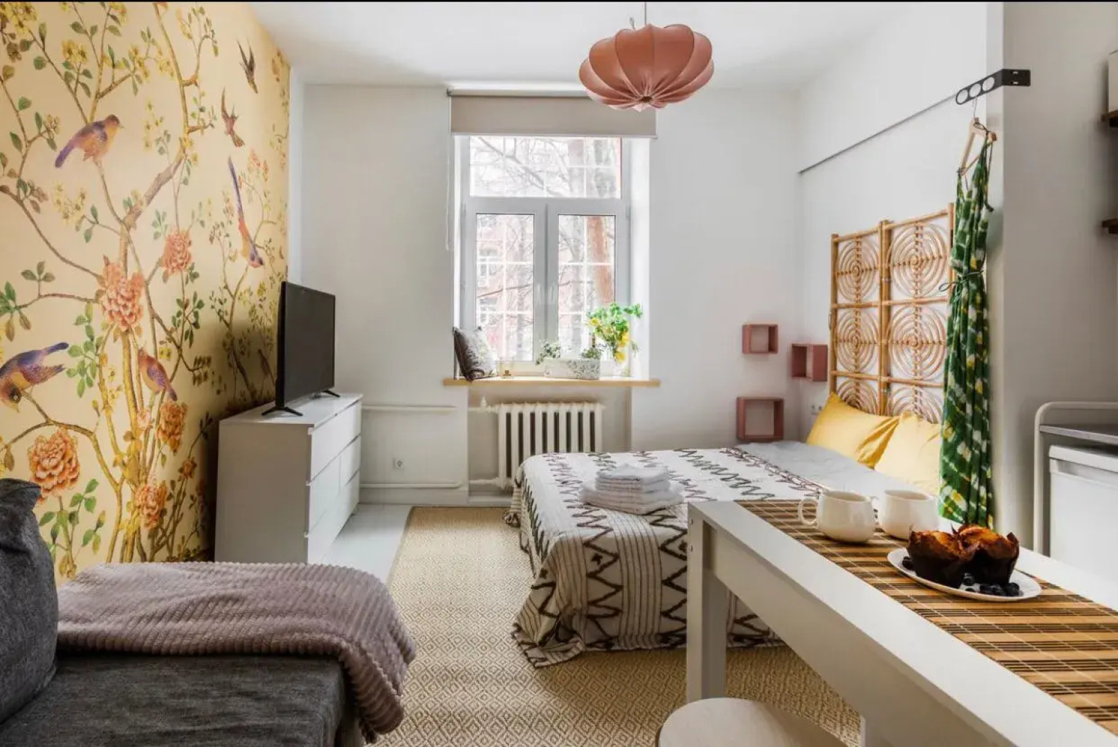 Апартаменты "Лимоны" на 3-х гостей у метро Окружная