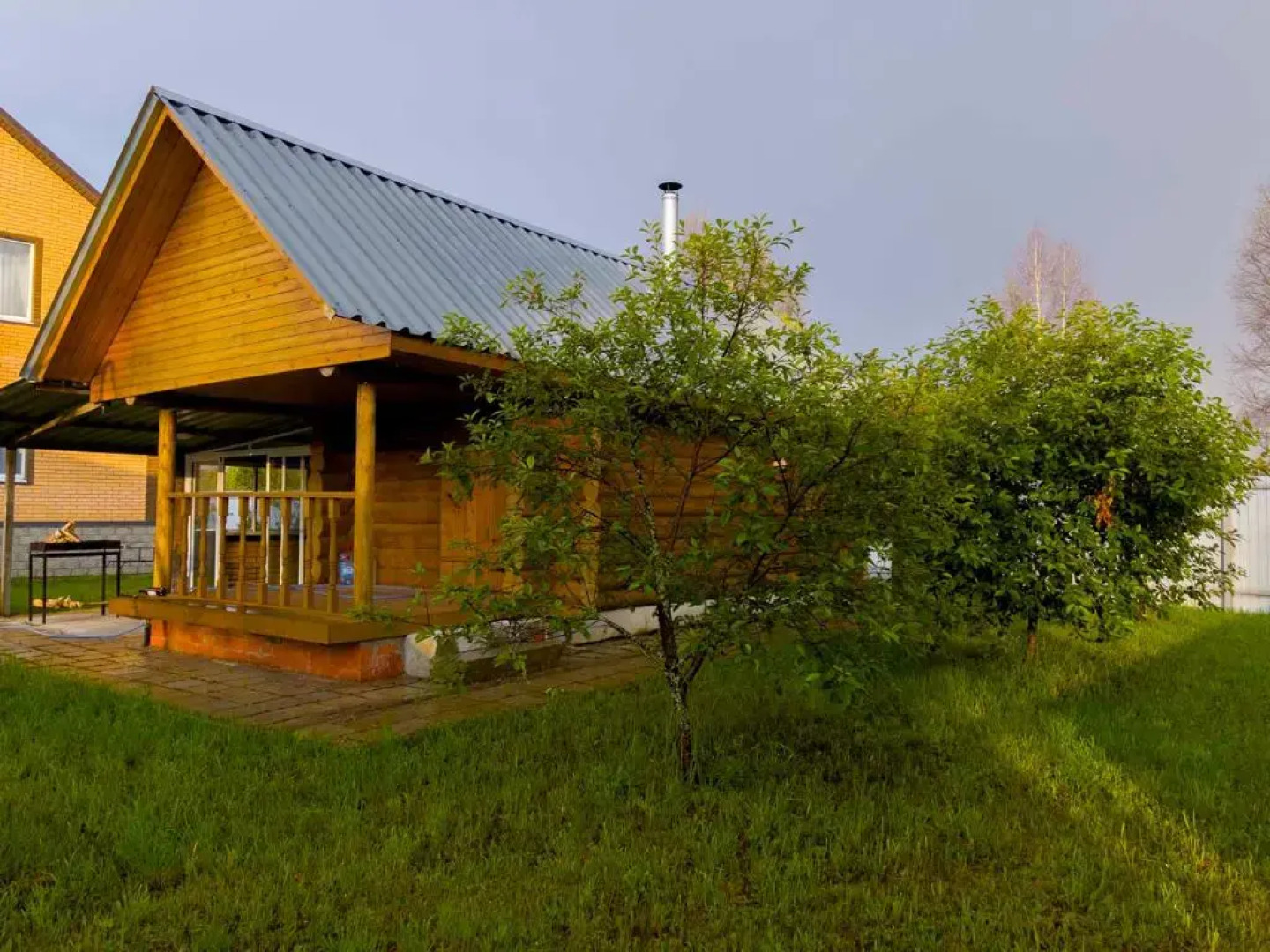 Частный Дом с Баней в Лесу Малахово