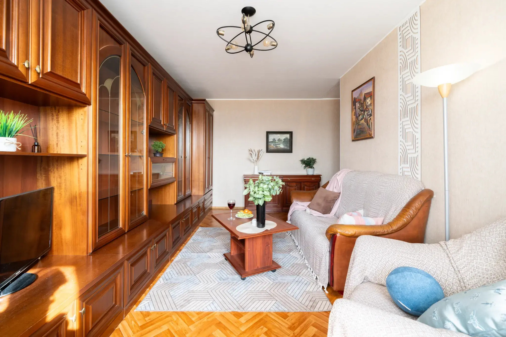 Квартира Двухкомнатная Natali apart на метро Пражская