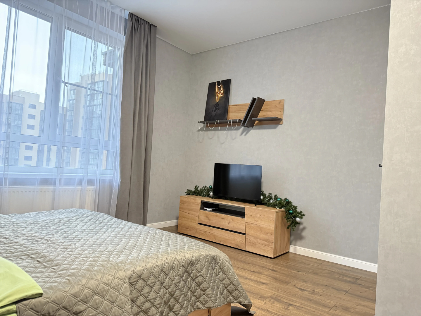 Квартира Уютная в новом ЖК, рядом с трассой М4, 4 спальных места