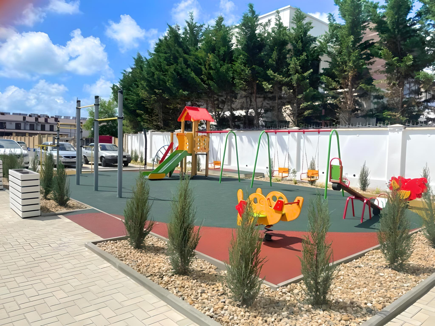 Апартаменты с бассейном