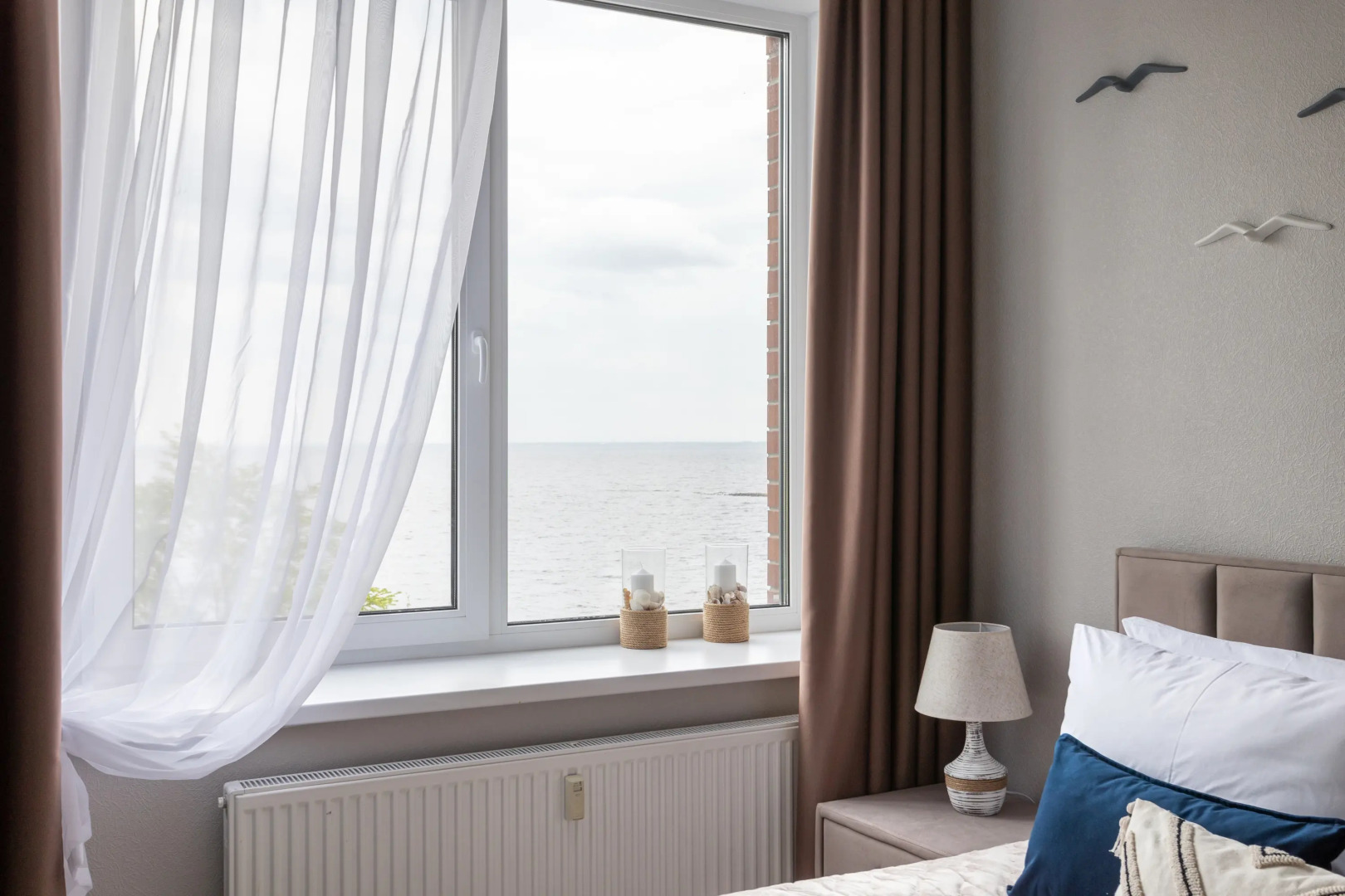 Апартаменты Prudius Apart в Кронштадте с видом на залив