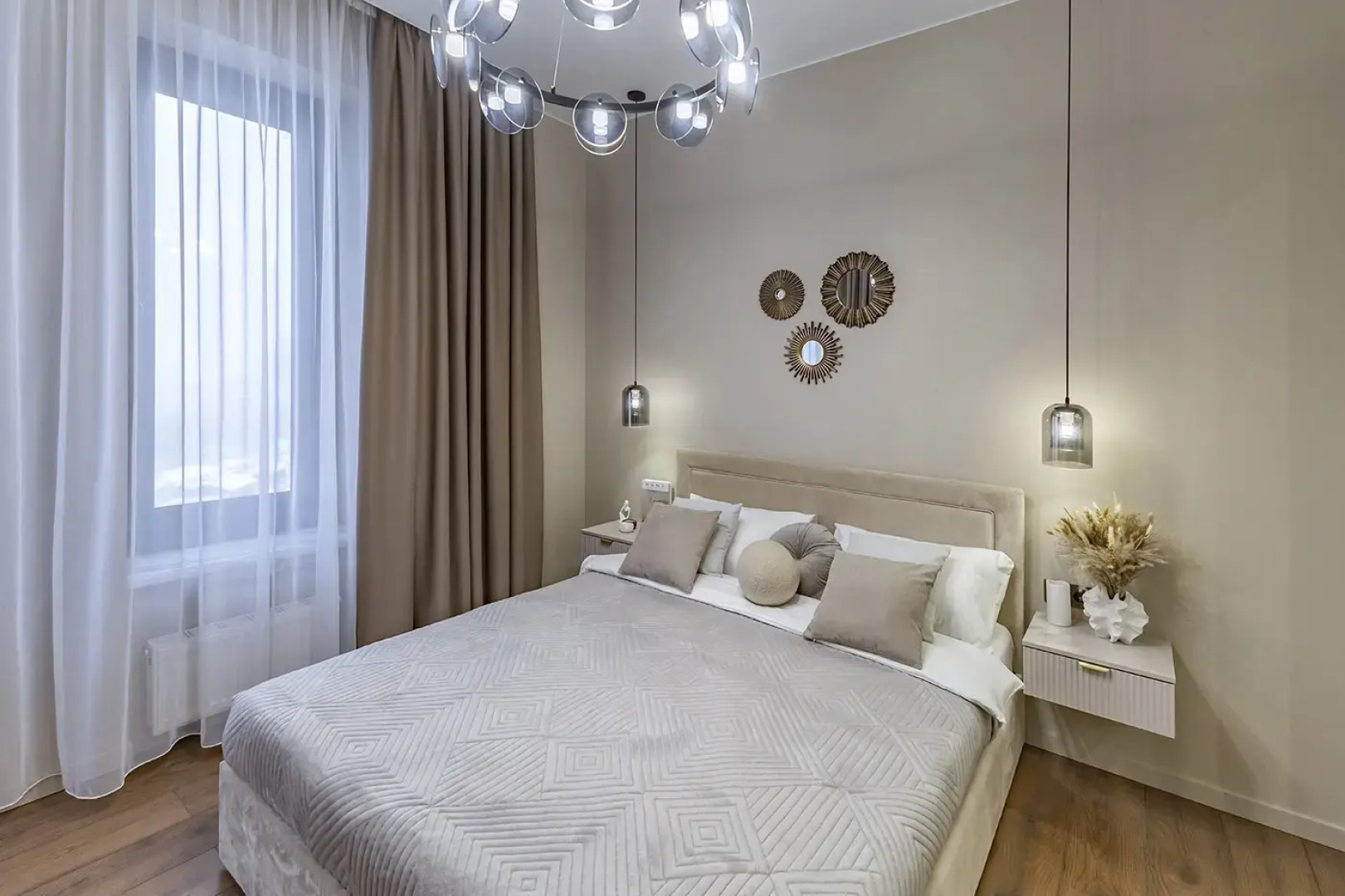 Апартаменты Авторские 3-комнатные люкс вид на Москву-реку и Крокус Тушинская