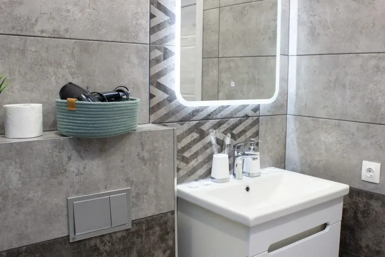 Апартаменты для 1, 2 гостей с видом на город