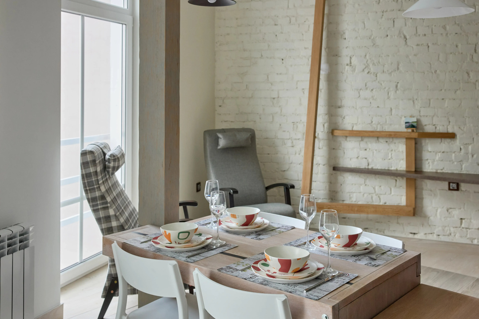 Апартаменты Кирпичный шик: апартаменты с историей и стилем